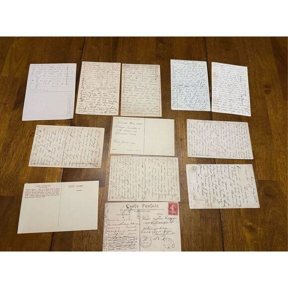 Vintage 1900s Post Card Lot of 12 Around the World Portraits People Animals - Picture 7 of 9